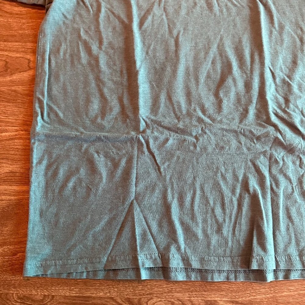 Element V-Neck Light Blue Soft Sustainable Product T-Shirt Size M - Picture 5 of 13